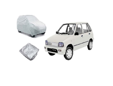 Suzuki Mahran Car Top Cover Silver Color Water and Dust Proof