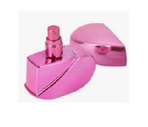 1PC Heart Shaped Aluminum Perfume Spray Bottles Empty Refillable Perfume  for Women