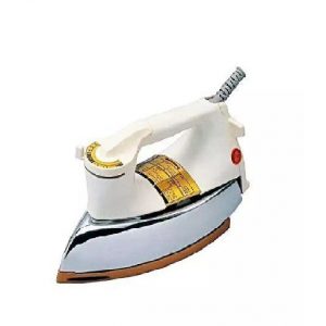 National Deluxe Automatic Dry Iron White