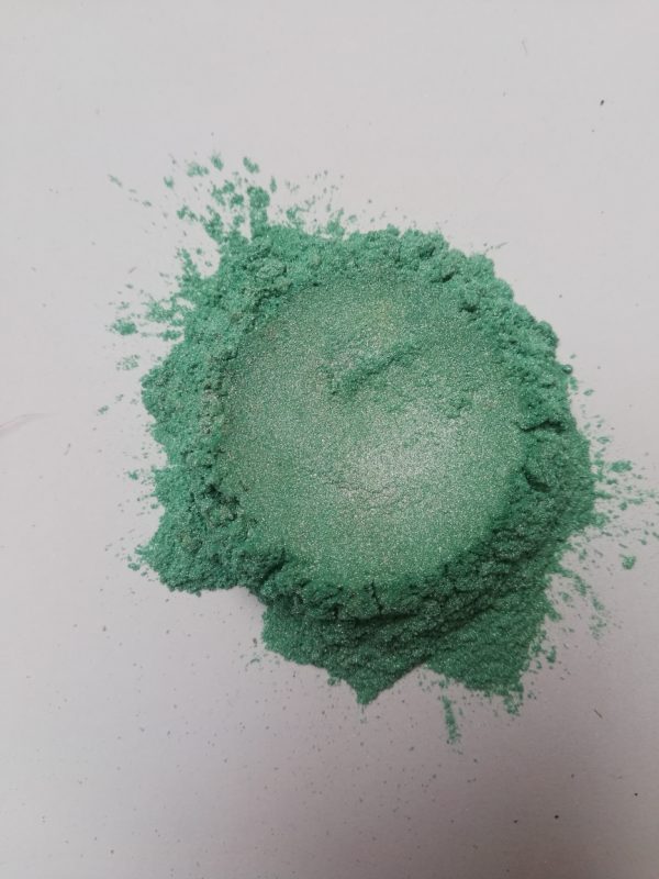Epoxy Resin Green Metallic (Pearl) 15 grams POWDER Form (Imported)