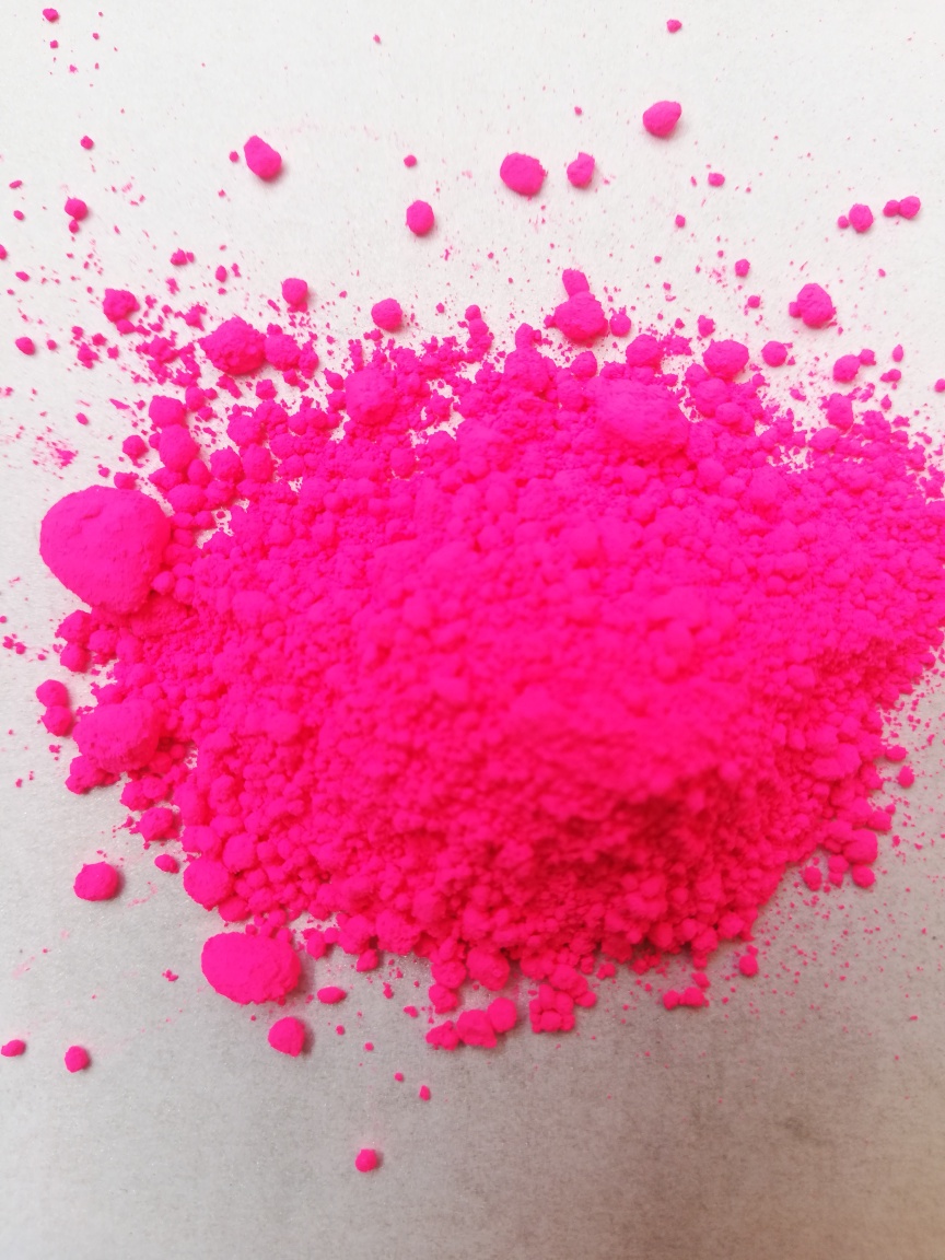 Pink Fluorescent Pigment Powder 15g for Painting, Artwork and Crafts