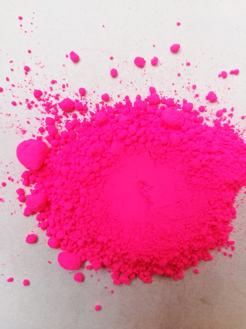 Pink Fluorescent Pigment Powder 15g for Painting, Artwork and Crafts - Image 3