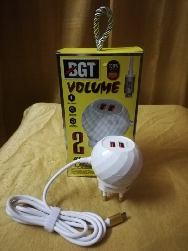 BGT VOLUME USB Charger Fast Charger Adapter Wall Charger