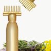 Organic Mustard Oil for Hair,Cooking,Message, and Pickle with comb bottle (100g)
