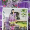 3Pcs Lawn Suit with lawn dupatta (Embroidery) for women and girls 3107