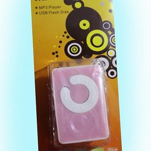 Mini MP3 Player / MP4 Player / Portable Music Player / Shuffle, Memory Card Supported upto 8GB & Rechargeable with Free Hands Free and Charging Cable