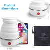 Travel Foldable Electric Kettle - Collapsible Folding design - Portable 600ML - 800W 3304