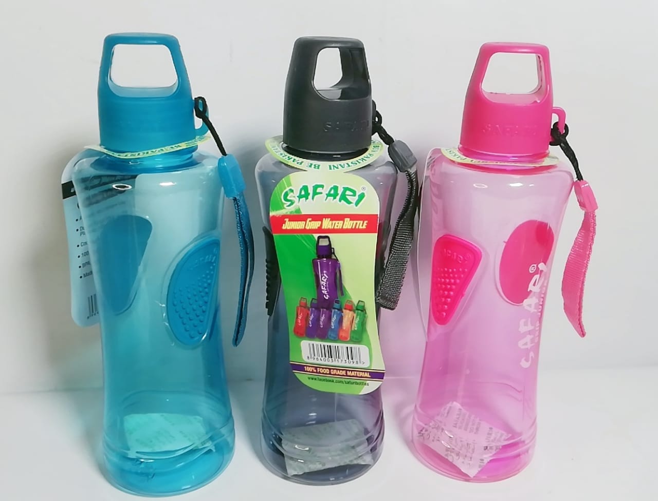 Pack Of 2 Safari Smart Plastic Water Bottle For School, Gym, Offices, Travellers & Sports - 800ml