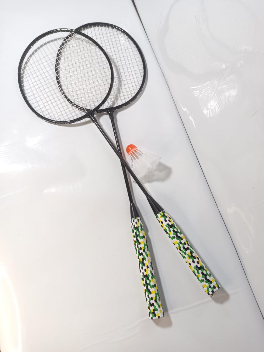 Badminton Rackets Set with Free Shuttles (Real Pic Attached)