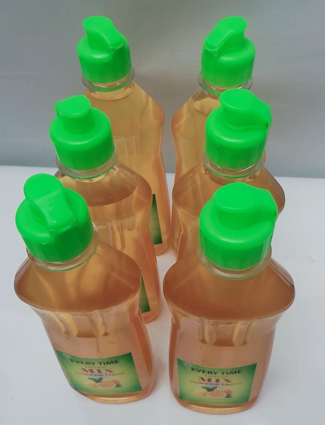 Every Time Lemon Mix DishWash Liquid 275ML (Pack of 6 bottle) 3770