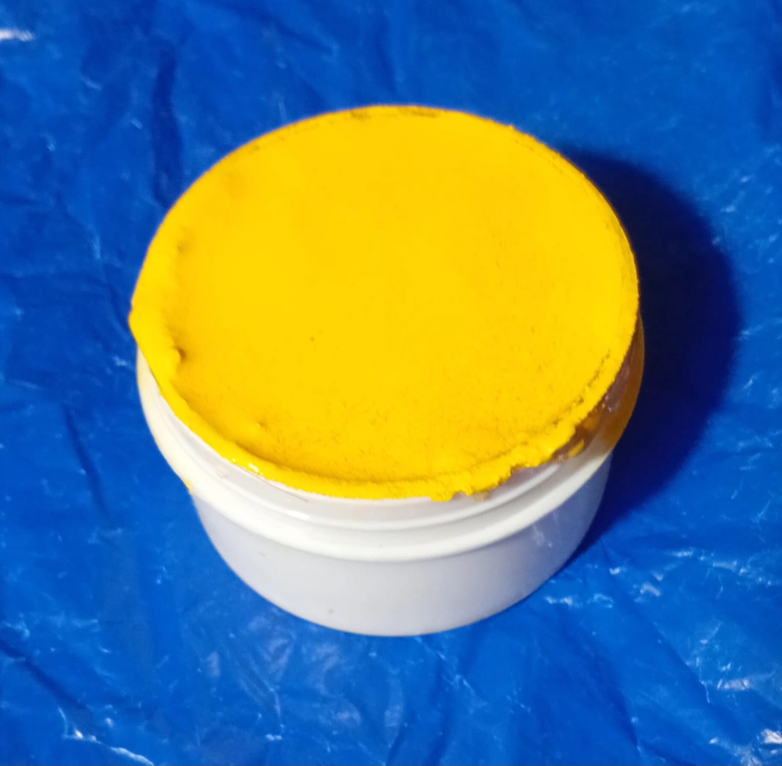 50g Middle Yellow pigment paste for resin art , Matt pigment paste colour epoxy resin art color