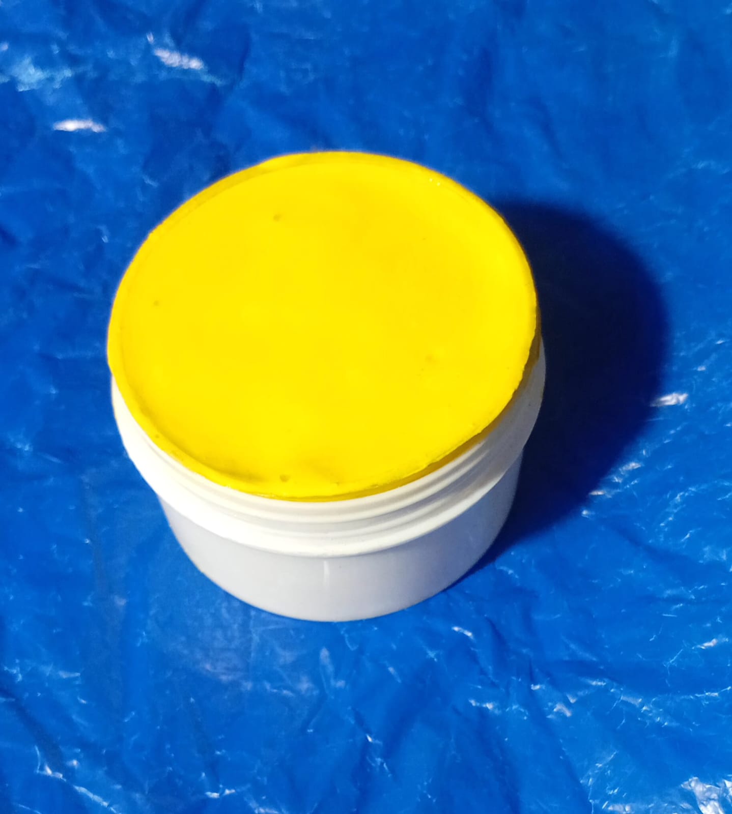 50g Lemon Yellow pigment paste for resin art , Matt pigment paste colour epoxy resin art color